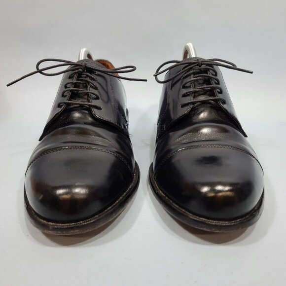 Bostonian Classics Cap Toe Oxford Dress Shoes Men\'s Size 9W Black Leather 20390 main image 11